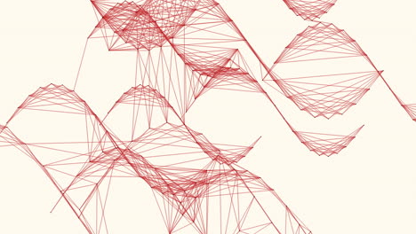 Faszinierendes-Rotes-Kreismuster-Mit-Komplizierten-Verbindungslinien